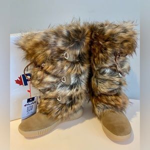 NEW Pajar Fur Boots 37